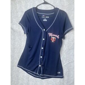 Tx3 cool Minnesota Twins Low Cut MLB Baseball Jersey  size large